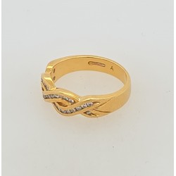 Pre Owned 18ct Diamond Ring ZB170